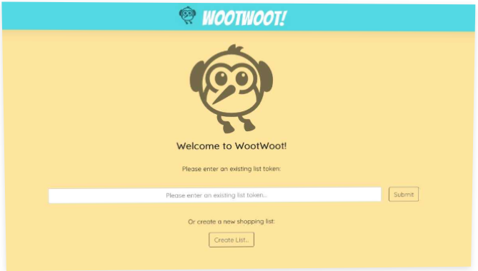 a screenshot with name woot woot on it